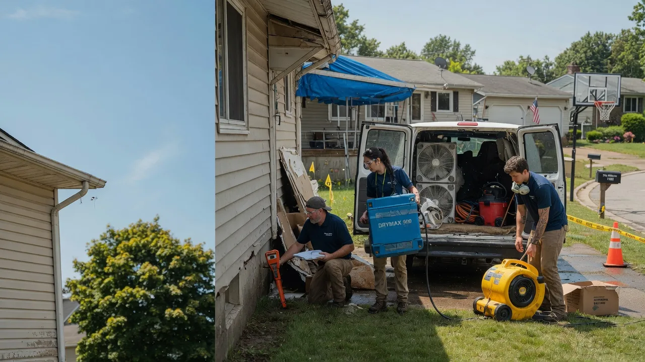 Ceiling Leak Cleanup in Clarksville, IA near me